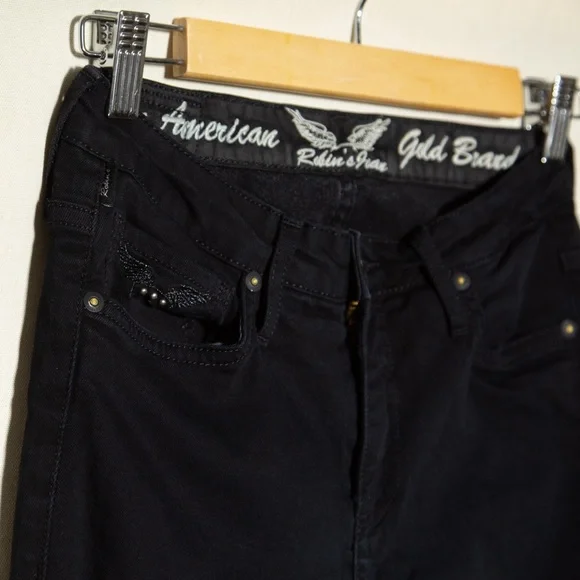 Robins Jean Black High Rise Skinny Jeans - Picture 4 of 9